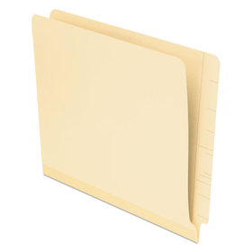 Pendaflex PFX11035 Manila Laminated Spine Shelf File Folders, Straight Tabs, Letter Size, Manila, 100/Box
