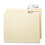 Pendaflex PFX15213WHI Colored File Folders, 1/3-Cut Tabs: Assorted, Letter Size, White, 100/Box, Price/BX