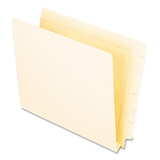 Pendaflex PFX16625 End Tab Expansion Folders, Straight Cut End Tab, Letter, Manila, 50/box