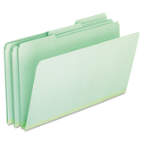 Pendaflex PFX17171 Pressboard Expanding File Folders, 1/3 Cut Top Tab, Legal, Green, 25/box
