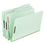 Pendaflex PFX17187 Pressboard Folders, 2 Fasteners, 3" Expansion, 1/3 Tab, Legal, Green, 25/box, Price/BX