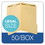 Pendaflex PFX1953718 Top Tab Fastener Folder, 0.75" Expansion, 2 Fasteners, Legal Size, Manila Exterior, 50/Box, Price/BX