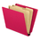 Pendaflex PFX23216 Pressboard End Tab Classification Folders, Letter, 2 Dividers, Red, 10/box, Price/BX