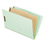Pendaflex PFX23314 Pressboard End Tab Classification Folders, Legal, 1 Divider, Pale Green, 10/box, Price/BX