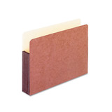 Pendaflex PFX35364 Watershed 5 1/4 Inch Expansion File Pockets, Straight Cut, Legal, Redrope