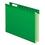 Pendaflex PFX4152X2BGR Reinforced 2" Extra Capacity Hanging Folders, Letter, Bright Green, 25/box, Price/BX