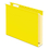 Pendaflex PFX4152X2YEL Extra Capacity Reinforced Hanging File Folders with Box Bottom, 2" Capacity, Letter Size, 1/5-Cut Tabs, Yellow, 25/Box, Price/BX