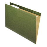 Pendaflex PFX415313 Hanging File Folders, 1/3 Tab, Legal, Standard Green, 25/box