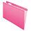 Pendaflex PFX415315PIN Reinforced Hanging Folders, 1/5 Tab, Legal, Pink, 25/box, Price/BX