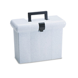 Pendaflex PFX41737 Portafile File Storage Box, Letter, Plastic, 14-7/8 X 6-1/2 X 11-7/8, Granite
