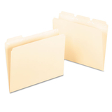 Pendaflex PFX42336 Ready-Tab File Folders, 1/3 Cut Top Tab, Letter, Manila, 50/pack