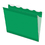 Pendaflex PFX42626 Ready-Tab Colored Reinforced Hanging Folders, Letter Size, 1/5-Cut Tabs, Bright Green, 25/Box, Price/BX