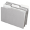 Pendaflex PFX435013GRA Interior File Folders, 1/3 Cut Top Tab, Legal, Gray, 100/box, Price/BX