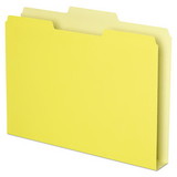 Pendaflex PFX54456 Double Stuff File Folders, 1/3-Cut Tabs: Assorted, Letter Size, 1.5