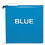Pendaflex PFX615215BLU Poly Laminate Hanging Folders, Letter, 1/5 Tab, Blue, 20/box, Price/BX