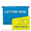 Pendaflex PFX615215BLU Poly Laminate Hanging Folders, Letter, 1/5 Tab, Blue, 20/box, Price/BX