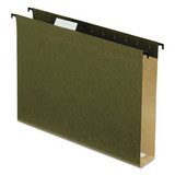 Pendaflex 6152X2 SureHook Hanging Folders, Letter Size, 1/5-Cut Tab, Standard Green, 20/Box