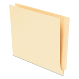 Pendaflex PFX62710 End Tab File Folders, Straight Tab, Letter, Manila, 75/box