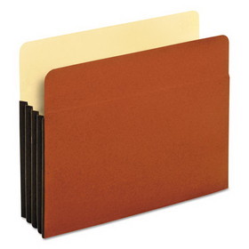 Pendaflex 63264 File Pocket w/ Tyvek, 3.5" Expansion, Letter Size, Redrope, 10/Box