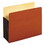 Pendaflex 63274 File Pocket w/ Tyvek, 5.25" Expansion, Letter Size, Redrope, 10/Box, Price/BX