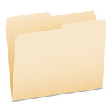 Pendaflex PFX75212 Manila File Folders, 1/2-Cut Tabs: Assorted, Letter Size, 0.75