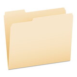 Pendaflex PFX752131 Manila File Folders, 1/3-Cut Tabs: Left Position, Letter Size, 0.75