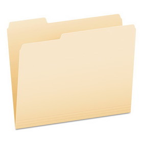 Pendaflex 752 1/3 Manila File Folders, 1/3-Cut Tabs, Letter Size, 100/Box
