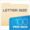 Pendaflex PFX75213 Manila File Folders, 1/3-Cut Tabs: Assorted, Letter Size, 0.75" Expansion, Manila, 100/Box, Price/BX