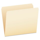 Pendaflex PFX752 Manila File Folders, Straight Tabs, Letter Size, 0.75