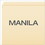 Pendaflex PFX752 Manila File Folders, Straight Tabs, Letter Size, 0.75" Expansion, Manila, 100/Box, Price/BX