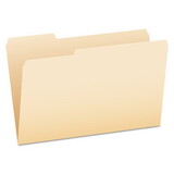 Pendaflex PFX75313 Manila File Folders, 1/3-Cut Tabs: Assorted, Legal Size, 0.75