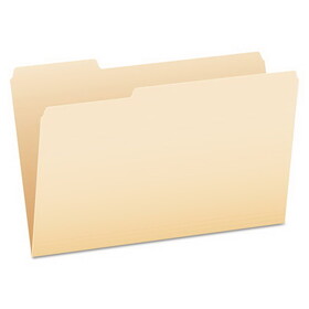 Pendaflex PFX75313 Manila File Folders, 1/3-Cut Tabs: Assorted, Legal Size, 0.75" Expansion, Manila, 100/Box