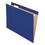 Pendaflex PFX81615 Colored Hanging Folders, Letter Size, 1/5-Cut Tabs, Navy, 25/Box, Price/BX