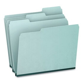 Pendaflex PFX9200T13 Pressboard Expanding File Folders, 1/3-Cut Tabs: Assorted, Letter Size, 1" Expansion, Blue, 25/Box