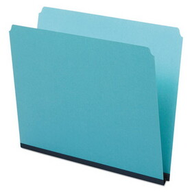 Pendaflex PFX9200 Pressboard Expanding File Folders, Straight Tabs, Letter Size, 1" Expansion, Blue, 25/Box
