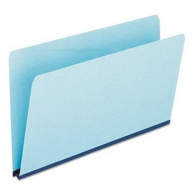 Pendaflex PFX9300 Pressboard Expanding File Folders, Straight Tabs, Legal Size, 1" Expansion, Blue, 25/Box
