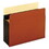 Pendaflex PFXC1535GHD Extra-Wide Heavy-Duty File Pockets, 5.25" Expansion, Letter Size, Redrope, 10/Box, Price/BX