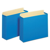 Pendaflex FC1524P BLU File Cabinet Pockets, 3.5