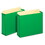 Pendaflex FC1524P GRE File Cabinet Pockets, 3.5" Expansion, Letter Size, Green, 10/Box, Price/BX