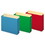 Pendaflex FC1524P GRE File Cabinet Pockets, 3.5" Expansion, Letter Size, Green, 10/Box, Price/BX