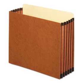 Pendaflex FC1534P File Cabinet Pockets, 5.25" Expansion, Letter Size, Redrope, 10/Box