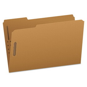 Pendaflex PFXFK312 Kraft Fastener Folders, 1/3-Cut Tabs, 2 Fasteners, Legal Size, Kraft Exterior, 50/Box