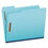 Pendaflex PFXFP213 Heavy-Duty Pressboard Folders with Embossed Fasteners, 1/3-Cut Tabs, 1" Expansion, 2 Fasteners, Letter Size, Blue, 25/Box, Price/BX