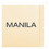 Pendaflex PFXH110 Manila End Tab Folders, 9.5" High Front, Straight 1-Ply Tabs, Letter Size, Manila, 100/Box, Price/BX