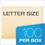 Pendaflex PFXH110 Manila End Tab Folders, 9.5" High Front, Straight 1-Ply Tabs, Letter Size, Manila, 100/Box, Price/BX