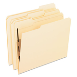 Pendaflex PFXM13U13 Folders With Two Bonded Fasteners, 1/3 Cut Top Tab, Letter, Manila, 50/box