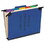 Pendaflex PFXSER2BL Personnel Folders, 1/3 Cut Hanging Top Tab, Letter, Blue, Price/EA