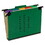Pendaflex PFXSER2GR Hanging-Style Personnel Folders, 5 Dividers with 1/5-Cut Tabs, Letter Size, 1/3-Cut Exterior Tabs, Green, Price/EA