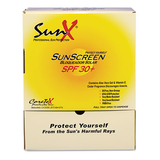 Sunx PFYCT91664 SPF30 Sunscreen, Single Dose Pouch, 100/Box