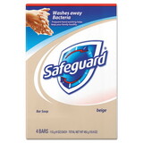 Safeguard PGC08833 Antibacterial Bath Soap, Beige, 4oz Bar, 48/carton